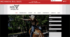 Desktop Screenshot of mechanicalbullsales.com